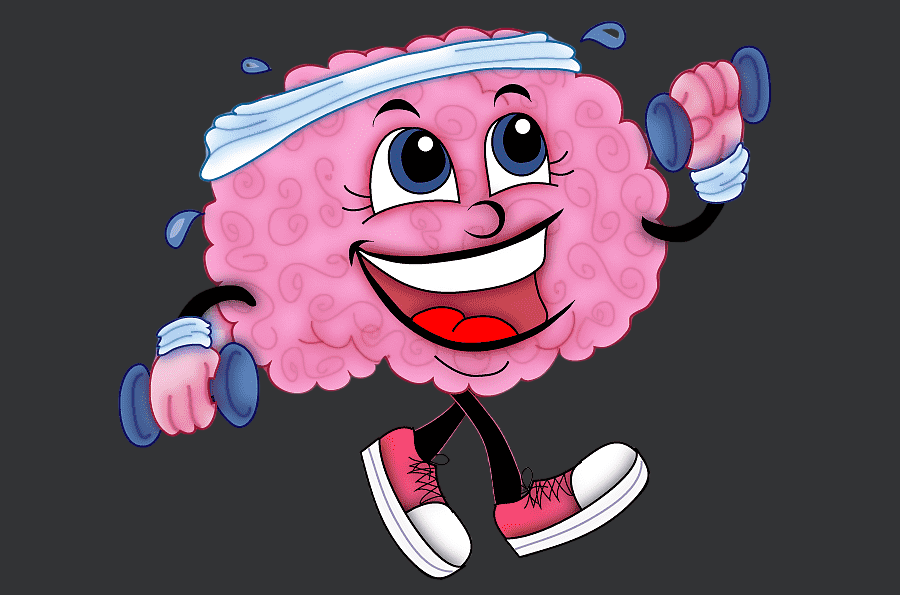 Brain exercise logo